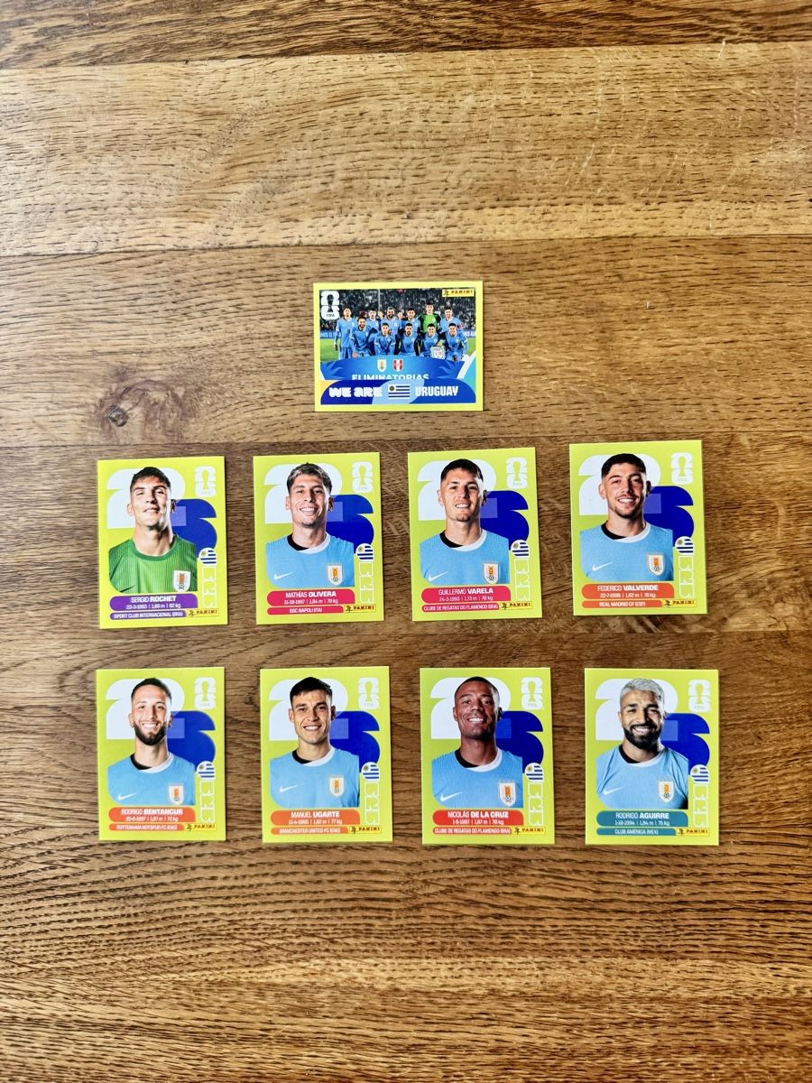 Panini Carte collezionabili: Panini WM 2026 Stickers Uruguay.  – Nuovo (secondo la descrizione) da Emmenbrücke venduto da Lukee1901