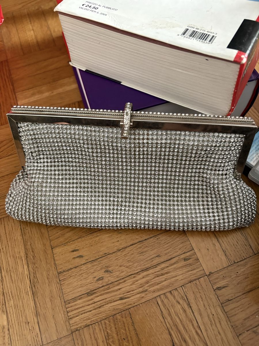 Borse da donna: pochette brillantinata – Usato da Viganello venduto da cos_m2tj