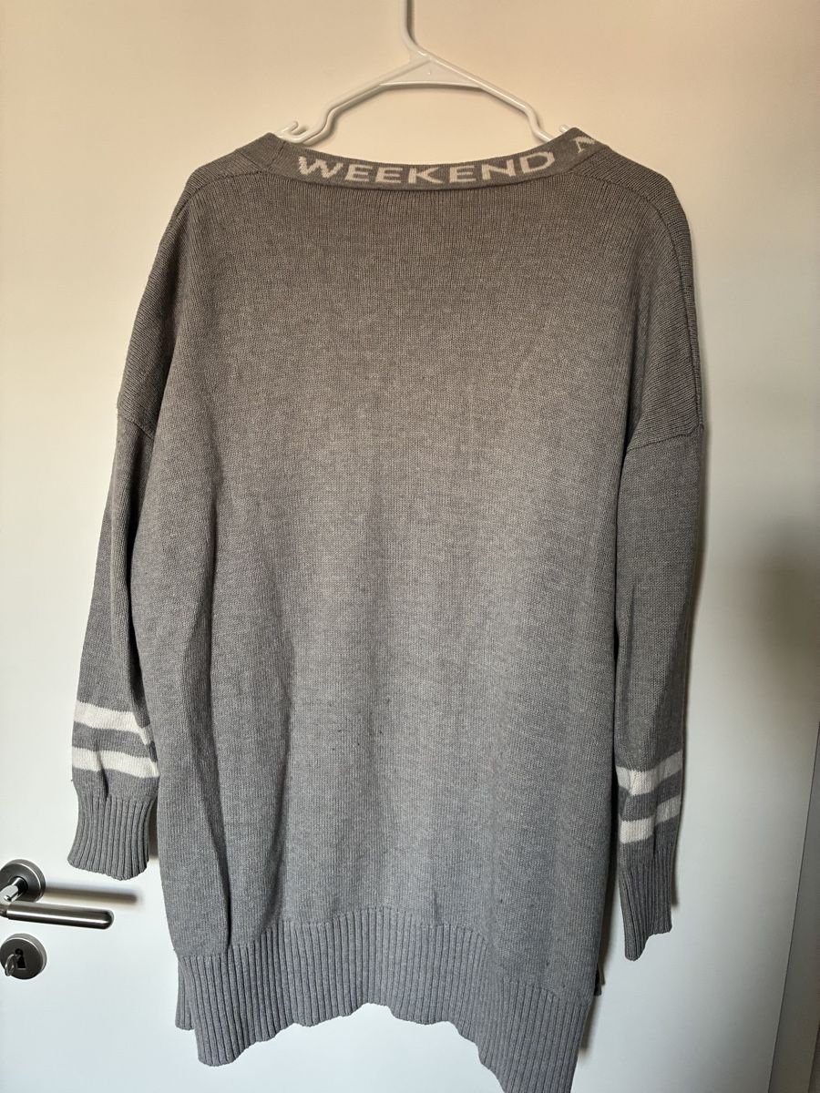 Max Mara Giacche: Max Mara Weekend Strickjacke Grau Gr. L – Usato da Wädenswil venduto da Gilmored83 5
