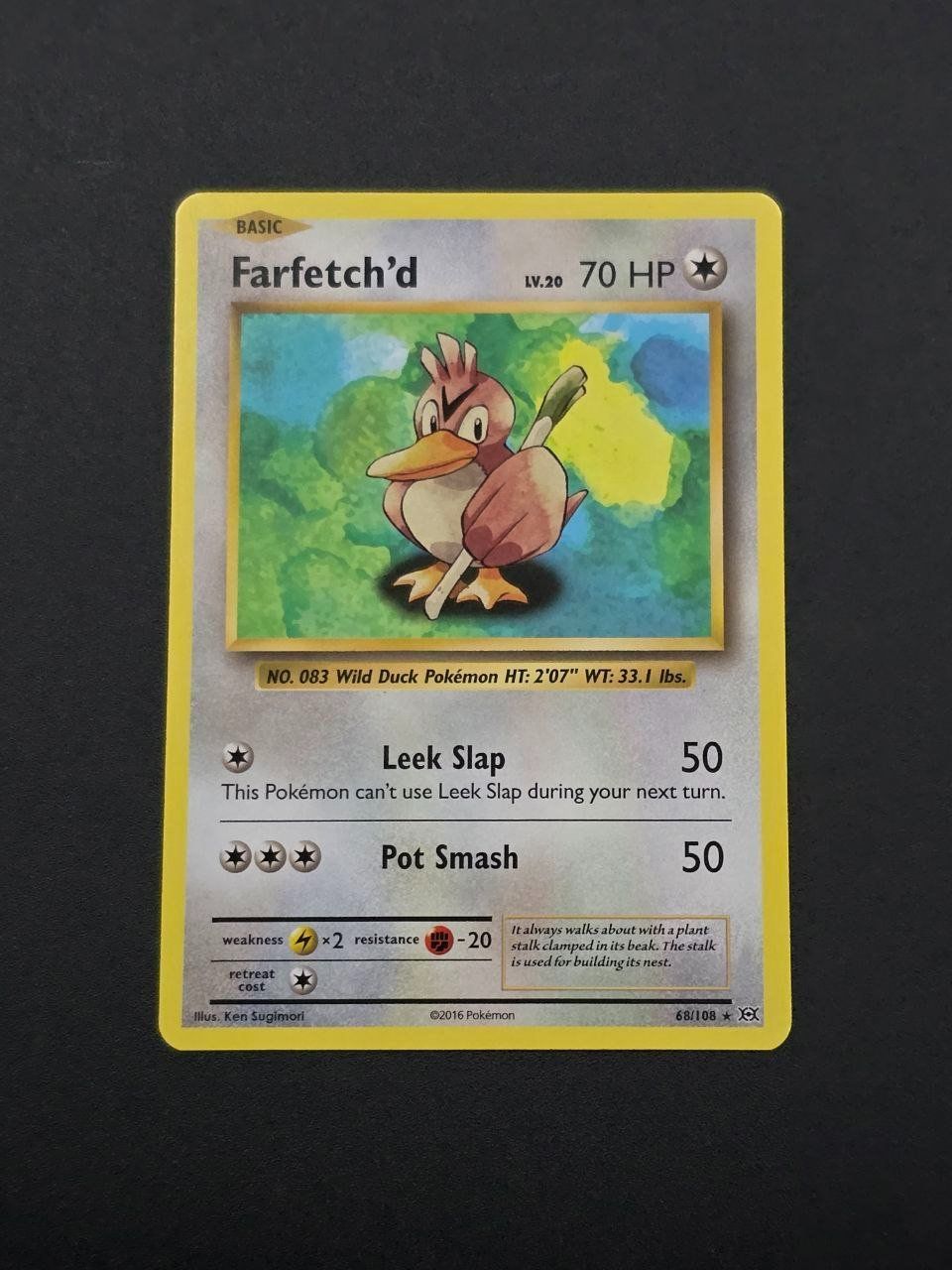 Pokémon Sammelbilder & Trading cards: Farfetch'd #68 XY Evolutions NM / 🇬🇧 – Gebraucht aus COINTRIN von sanctuary-collectors