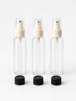 1000 Sprühflaschen transparent 50ml neu mit Verschluss