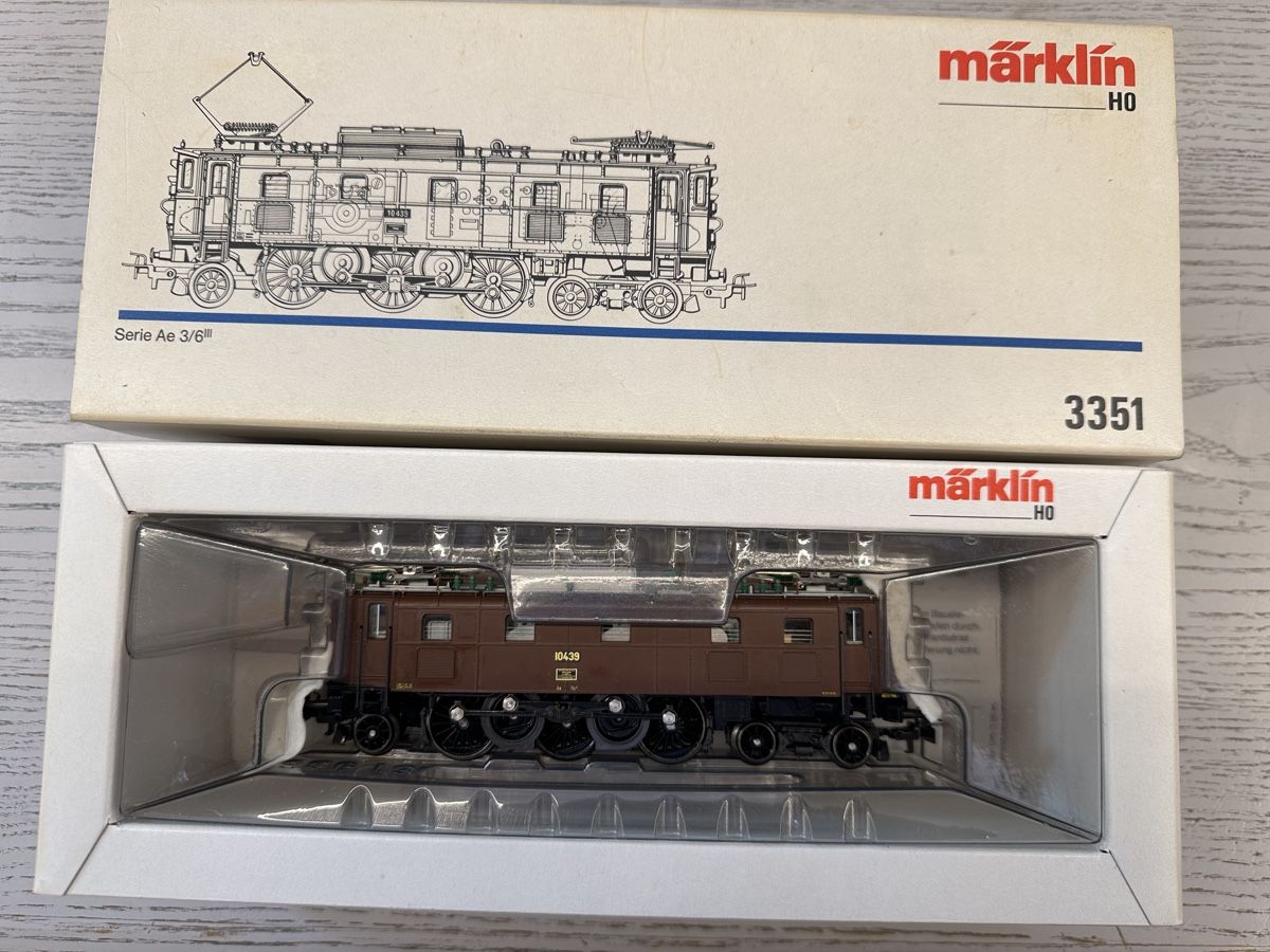 Märklin Modellini di ferrovie: Märklin 3351 SBB Ae 3/6 II – Usato da Lupsingen venduto da New-Haven 6
