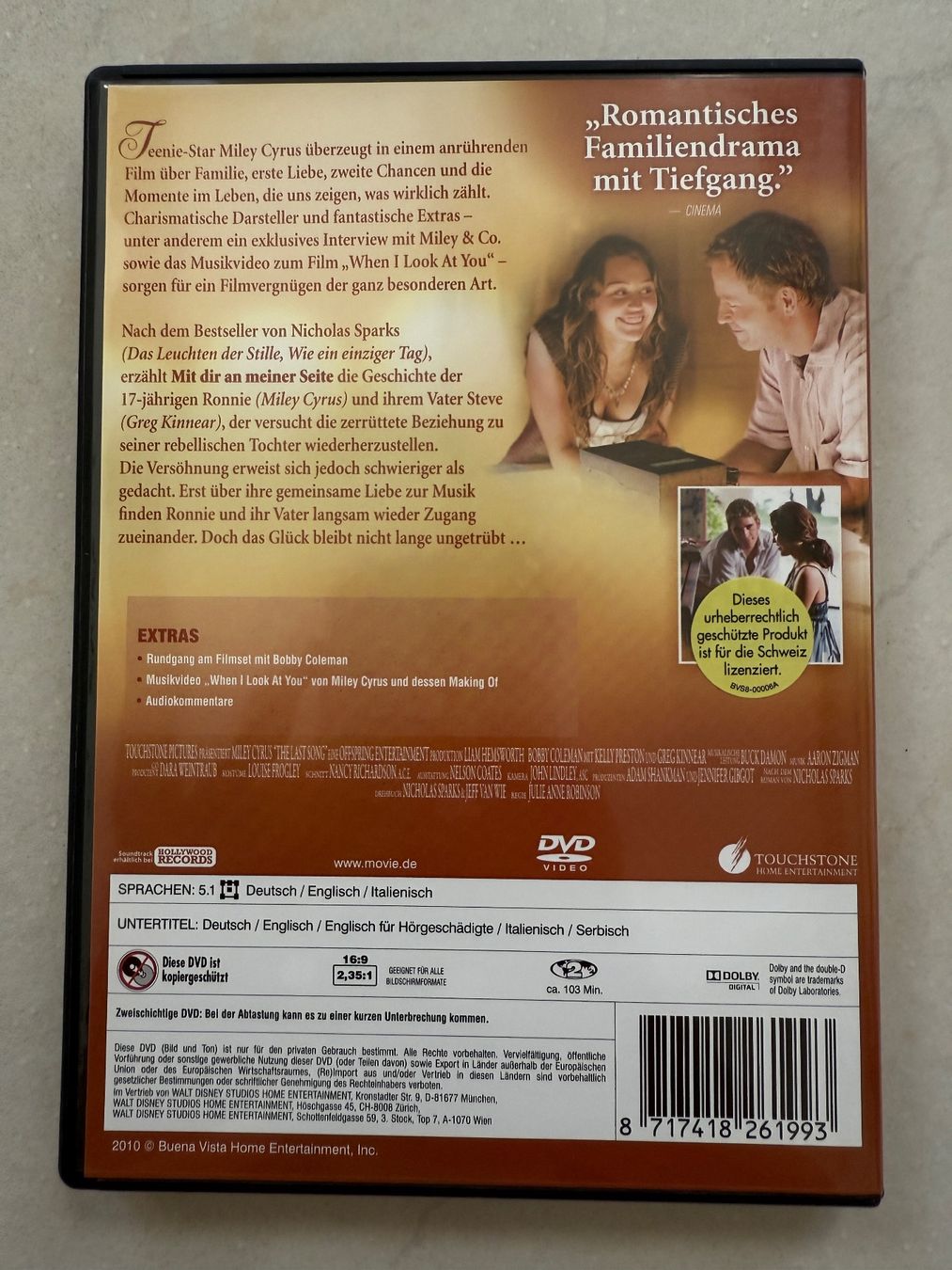 Tutti i DVDs: DVD Mit dir an meiner Seite – Usato da Glattfelden venduto da ilamas 1