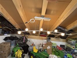 LED-Pendelleuchte Aluminium gebürstet – 150 cm  Moderne und 