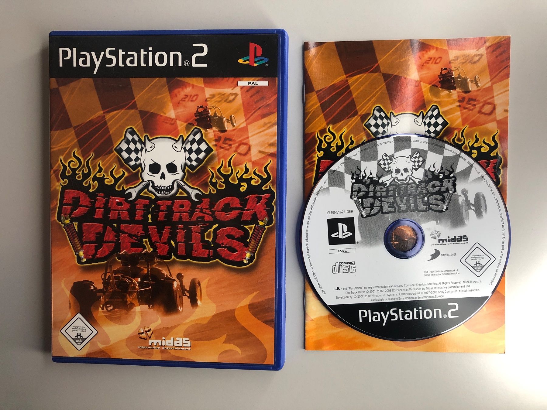 Sony Giochi: Dirt Track Devils - PS2 – Usato da St.gallen venduto da taduz