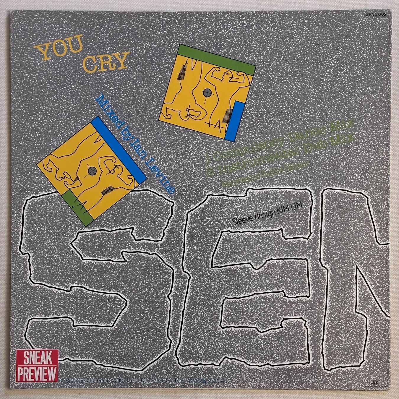 Schallplatten: MAXI - Sense – You Cry – Gebraucht aus Breganzona von Onairda75 1