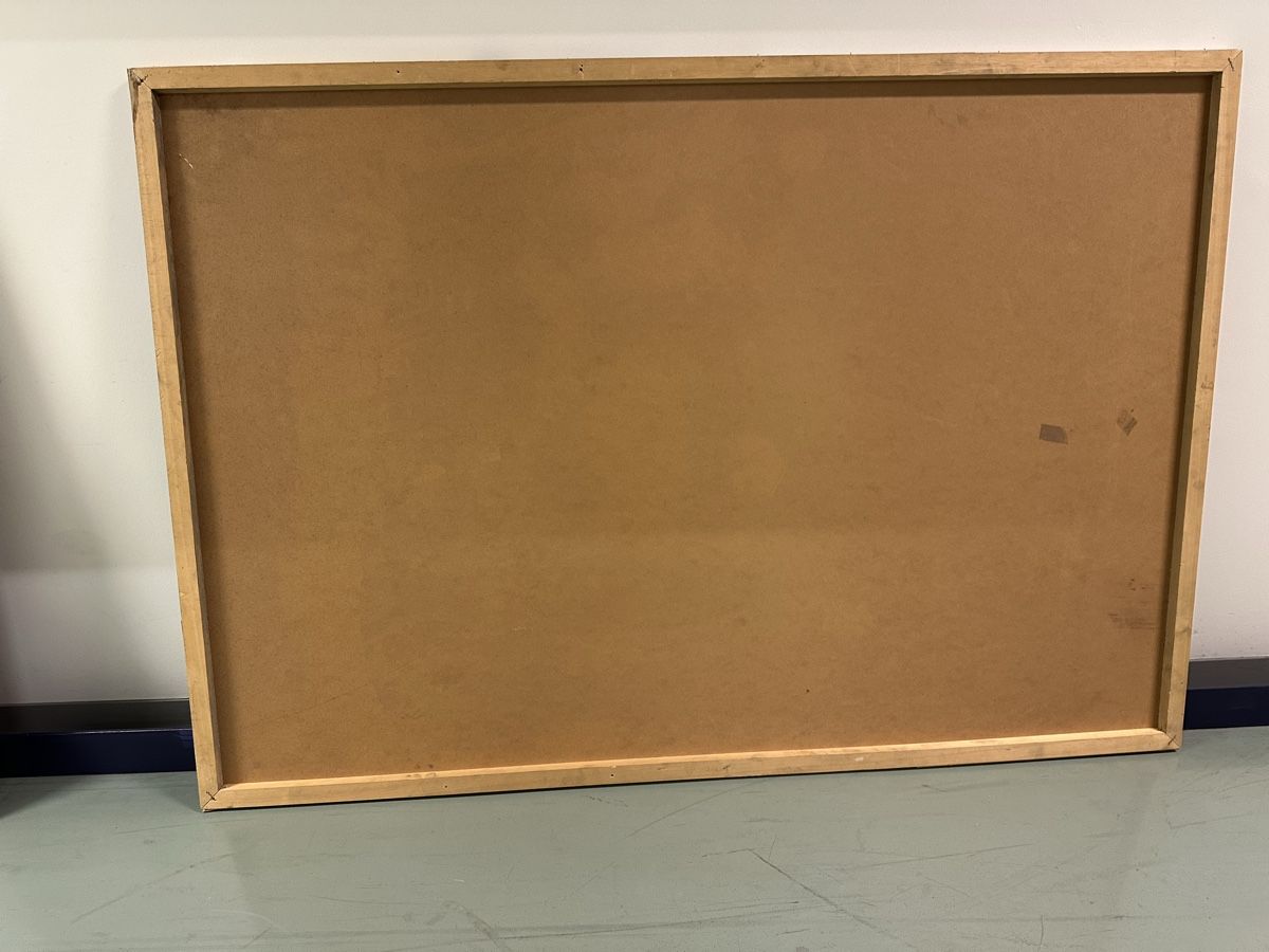 Dipinti: Tableau grand format signé C.Zurcher 1989. – Usato da Genève venduto da Tom6 6