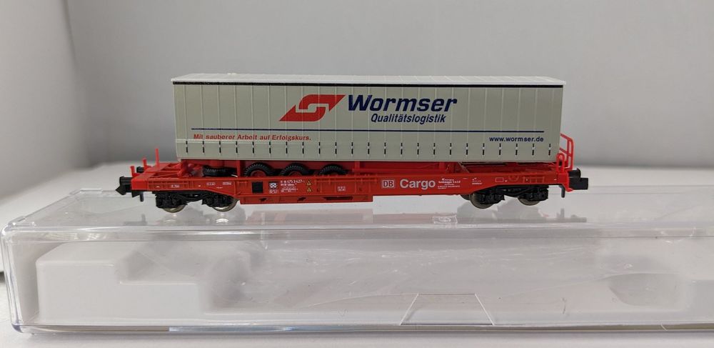 Wagon-poche Fleischmann 6660039 – Taschenwagen T5, Wascosa – Échelle N, Neuf