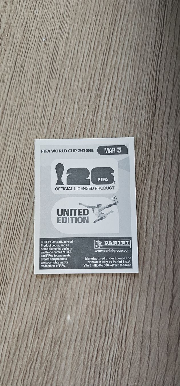Panini Cartes à collectionner: Fifa World Cup Panini MAR 3 – Neuf avec emballage d'origine à Biel VS par volcom8702 1