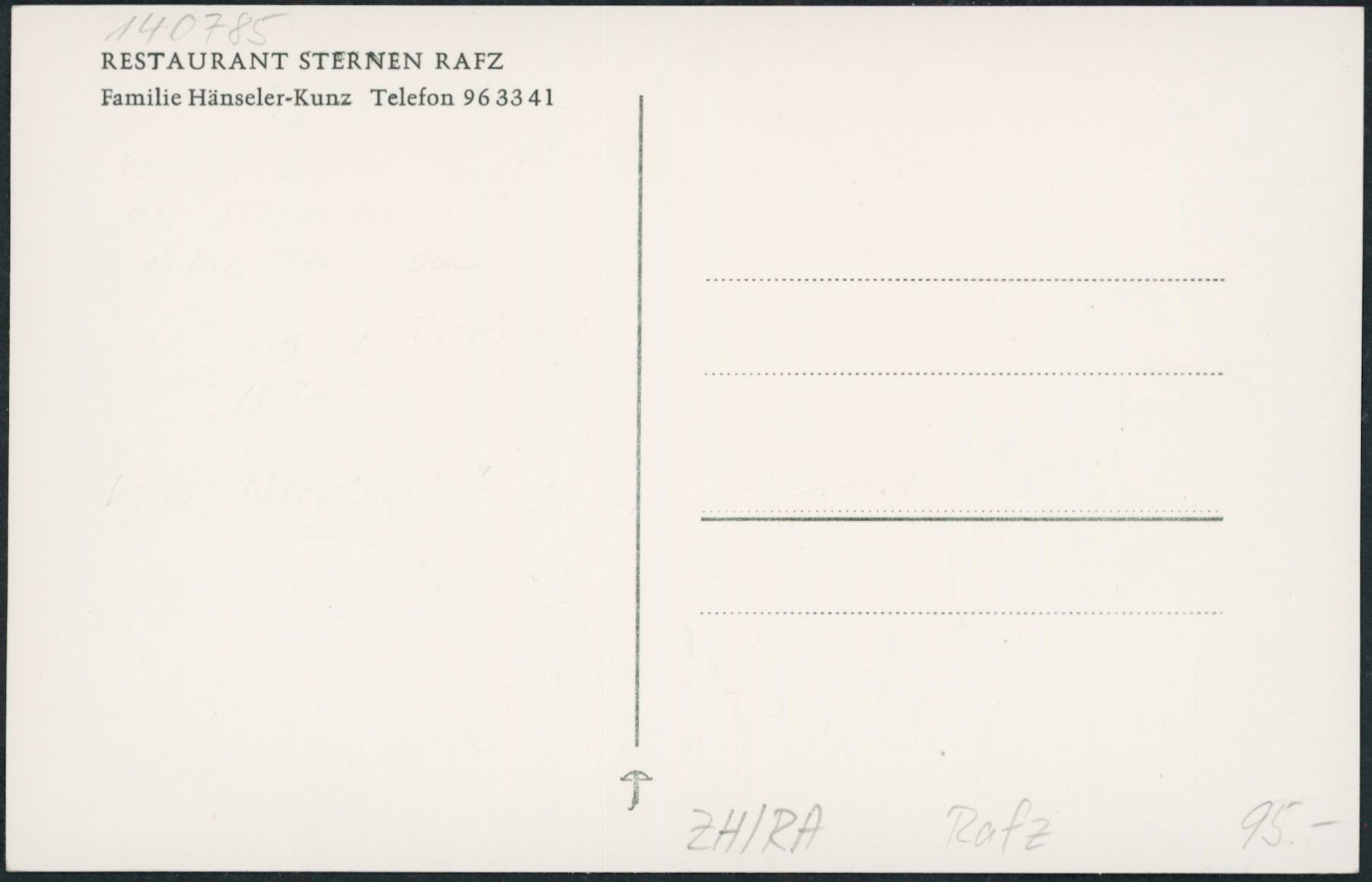 Cartoline postali: ZH Rafz – Nuovo (secondo la descrizione) da Schindellegi venduto da masutka7 1