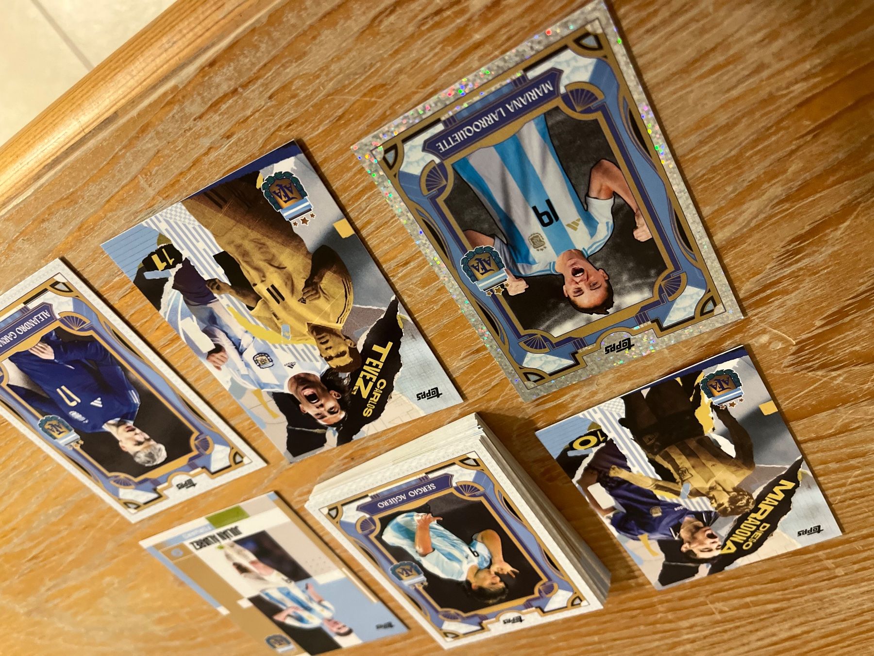 Topps Sammelbilder & Trading cards: Argentinien Team set Topps – Gebraucht aus Balzers von jos_6r9r