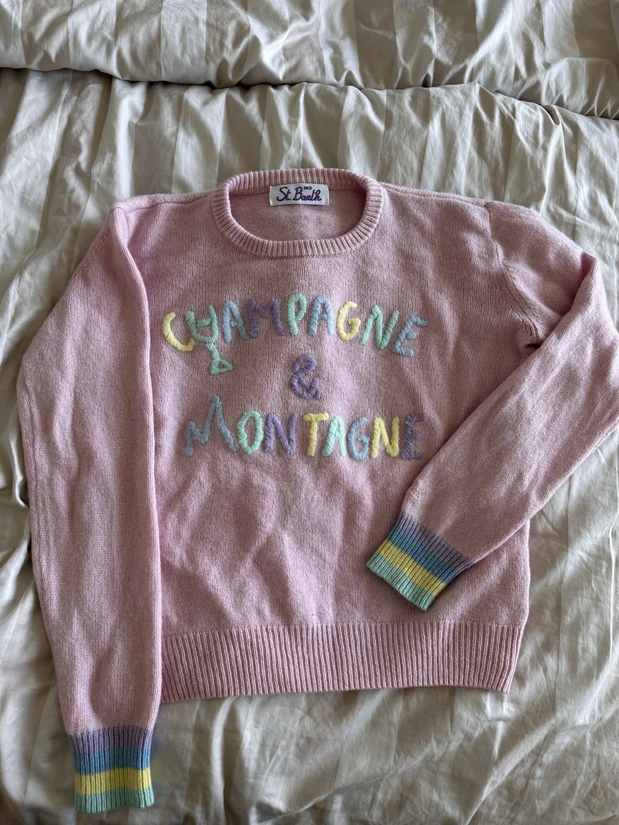 MC2 Saint Barth Pullover & Sweatshirts: Damen Pullover MC2 St. Barth rosa Grösse M neuwertig – Neu (gemäss Beschreibung) aus Zürich von lu0_df5p 1
