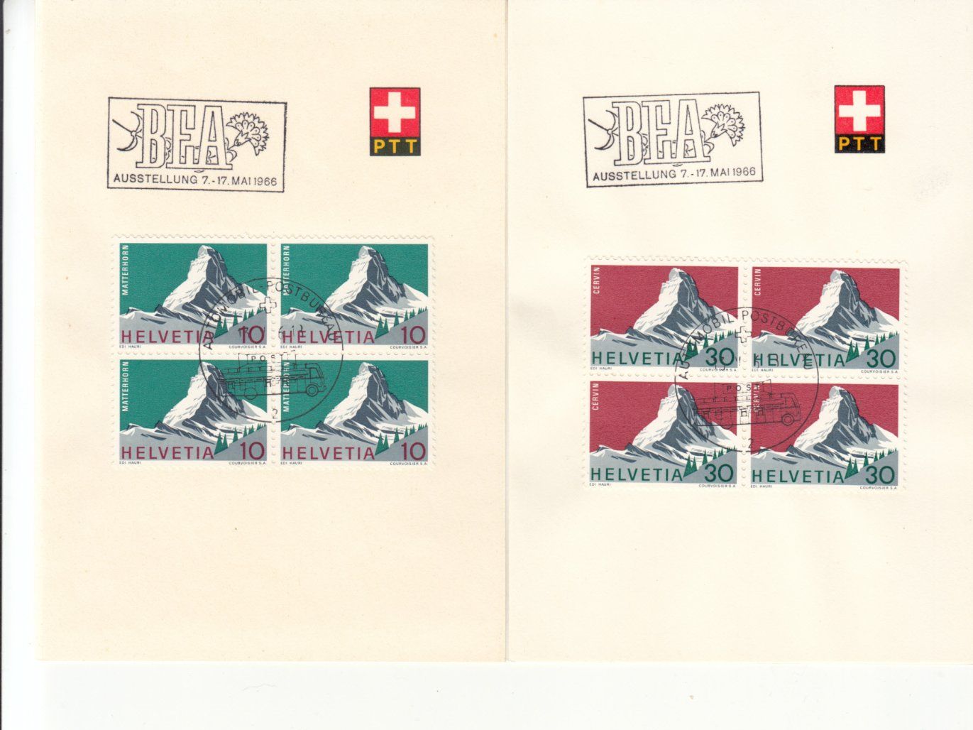 Alle Briefmarken: Sonderstempel A. 1012 BEA Bern 1965 – Gebraucht aus Bürglen TG von StampGraf