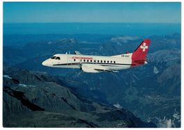 Crossair Saab-Fairchild 340 Cityliner over Lauterbrunnental