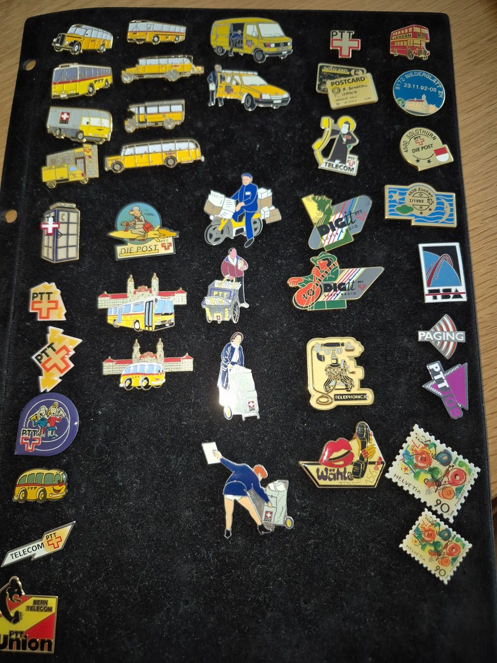 Plaketten & Abzeichen: Pin Div. Postauto und Post – Gebraucht aus Buttikon SZ von sefa02