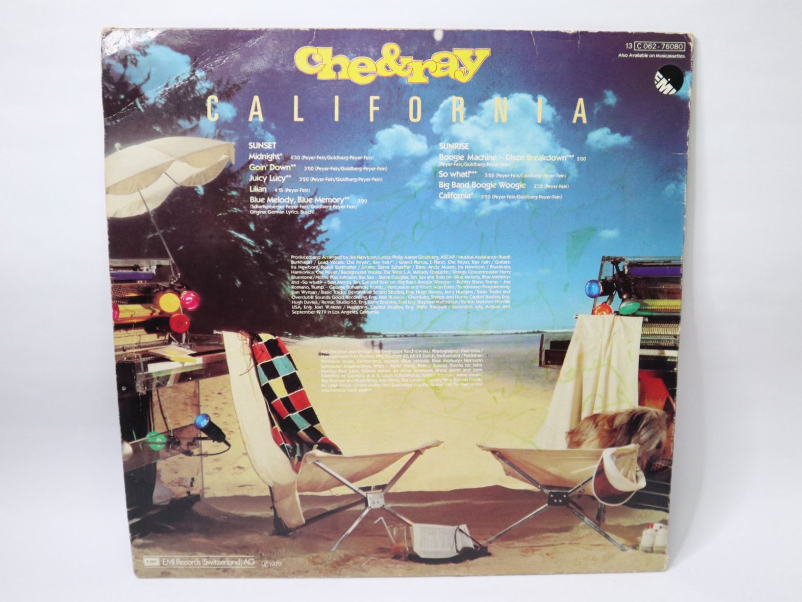 Dischi in vinile: Vinyl LP Che & Ray California Signiert – Usato da Eschenbach SG venduto da Astalavista 1