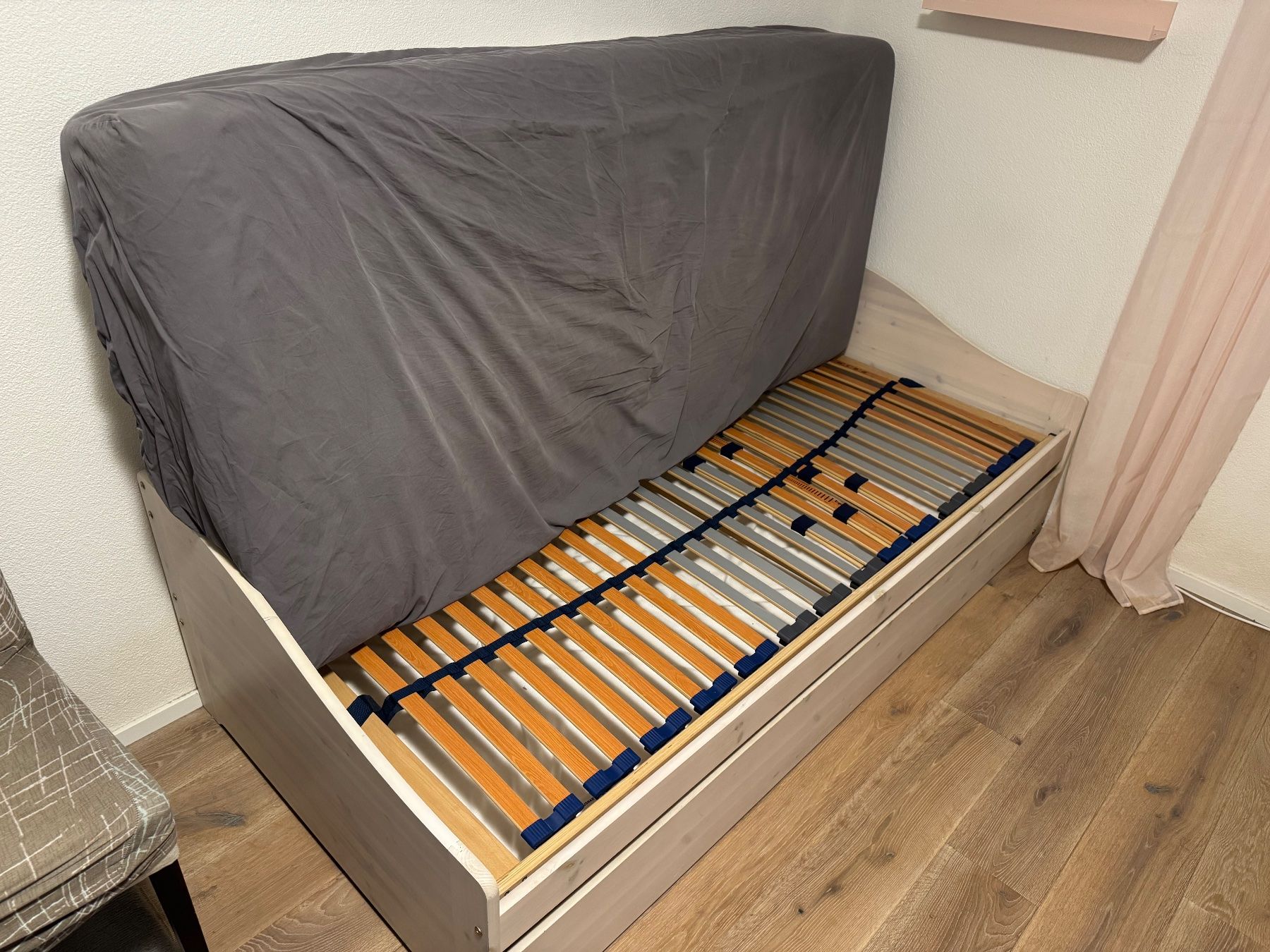 Letti: Bett mit Unterbett 90x200 Komplett – Usato da Schlierbach venduto da Look8 2