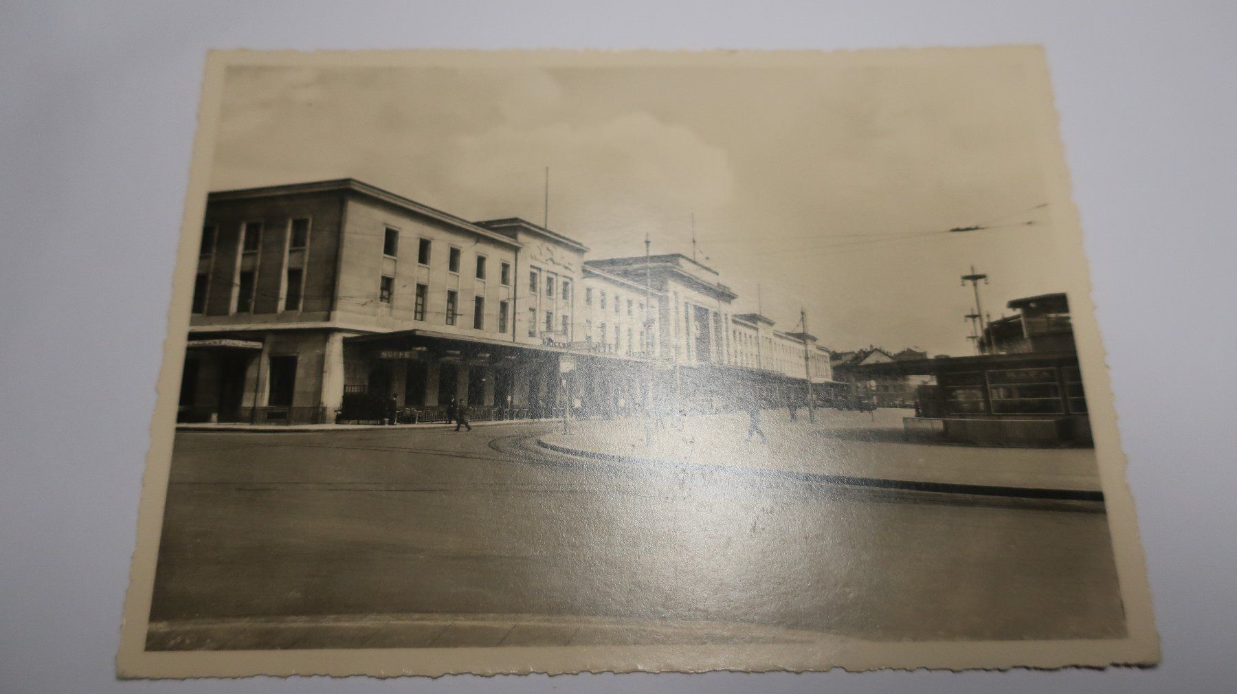 Ansichtskarten: Genève Gare Cornavin 1937 – Gebraucht aus Cormoret von Pascalll2001 1