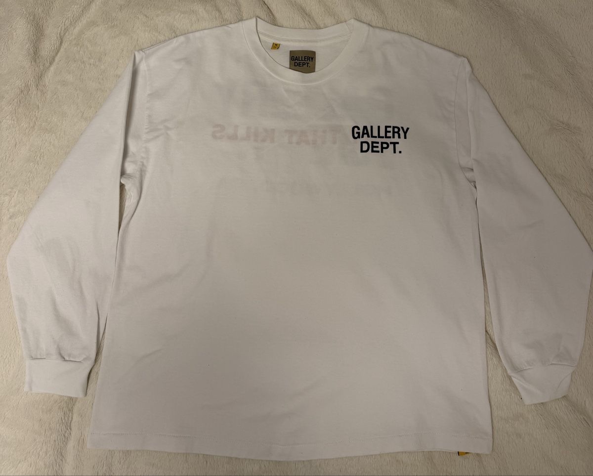 Gallery Dept. T-shirt: Gallery Dept Art that kills Longsleeve – Usato da Würenlos venduto da sain11