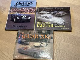 3 Jaguar Bücher, Chris Harvey, sehr guter Zustand