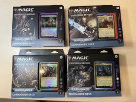 MTG Warhammer 40K Commander Decks (4er Set Komplett) – OVP