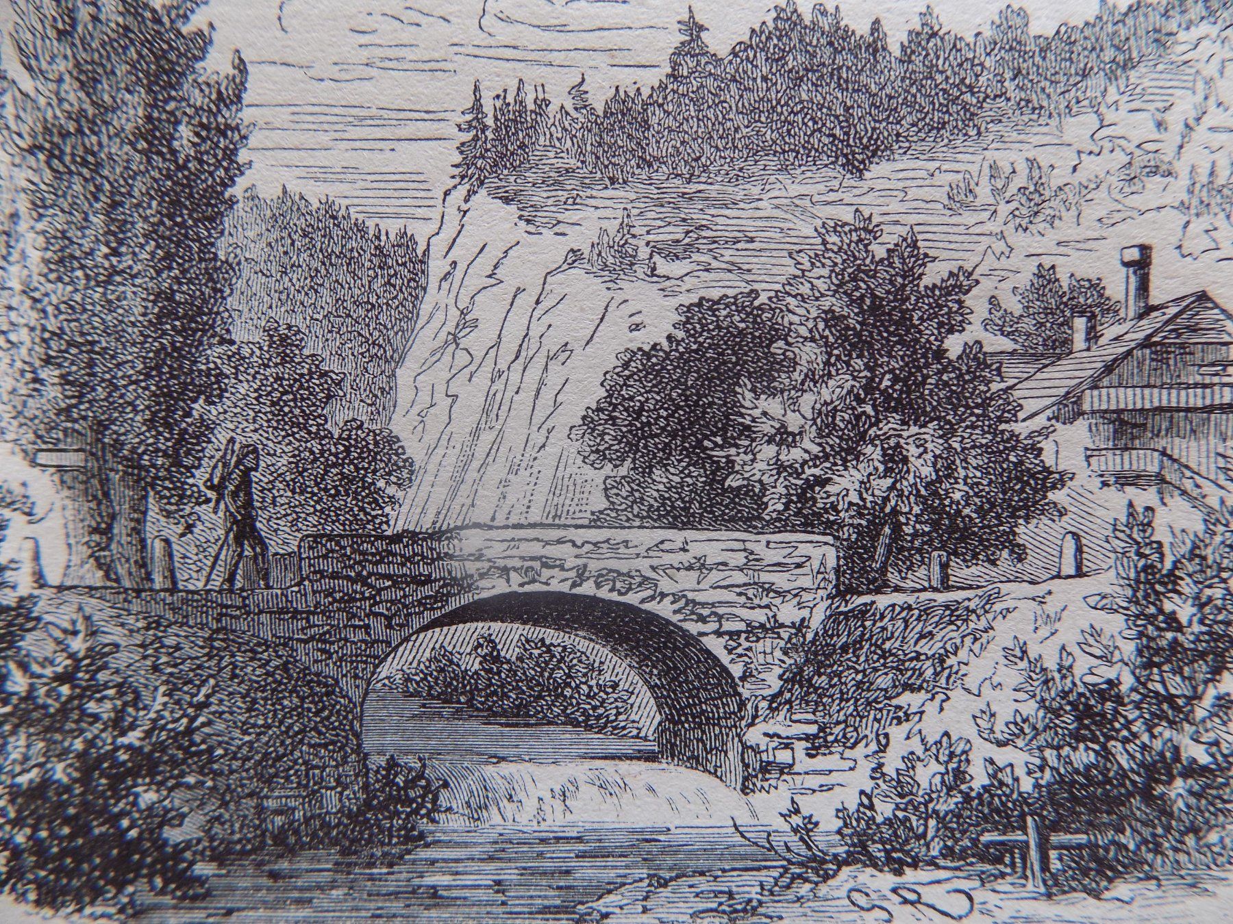 Gravures: Der Hünibach Kanton Bern – D'occasion à Risch par Antikfee 7