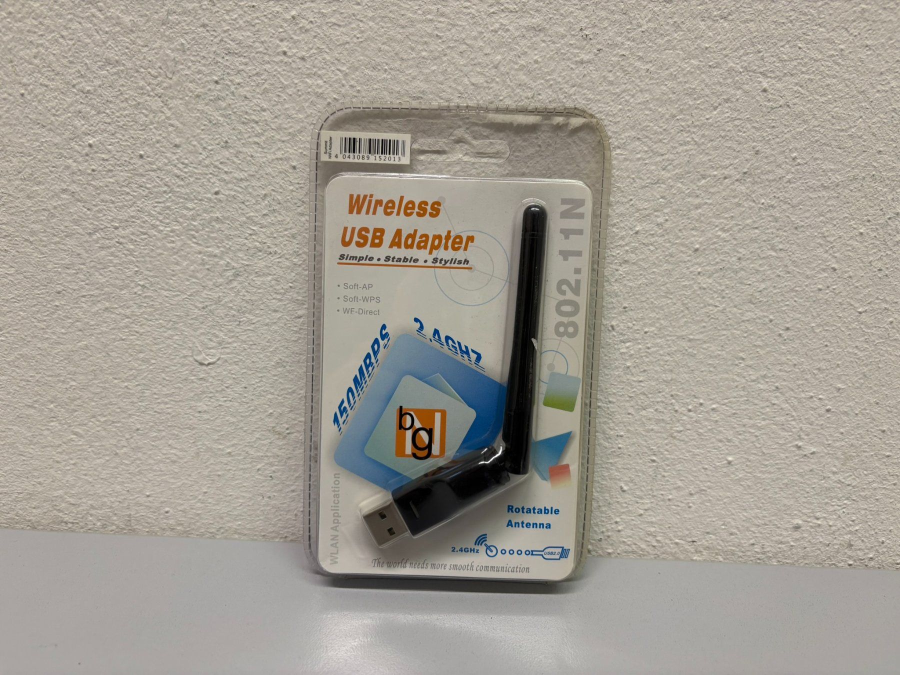 Laufwerke & Adapter: WLAN Wireless USB Adapter – Neu und originalverpackt aus Hochdorf von av-electronics