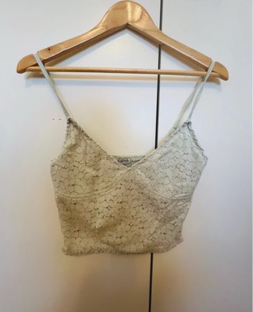 Hübsches Spitzen Bustier/Top in Grösse S, Top Zustand!