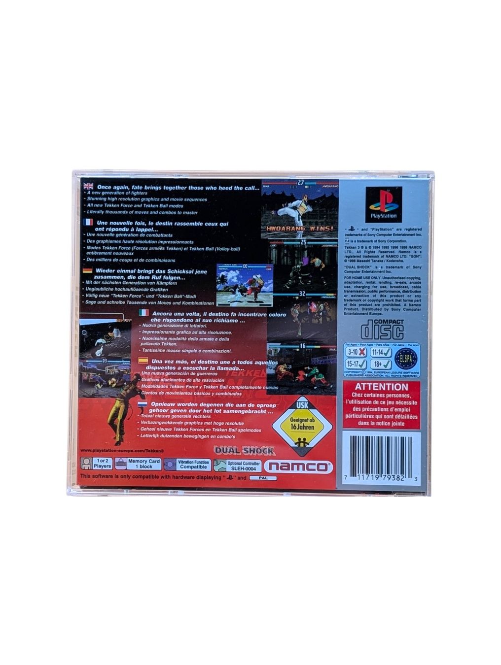 Sony Giochi: Tekken 3 Playstation 1 (PS1) – Usato da Domat/Ems venduto da IsseldorsShop 1