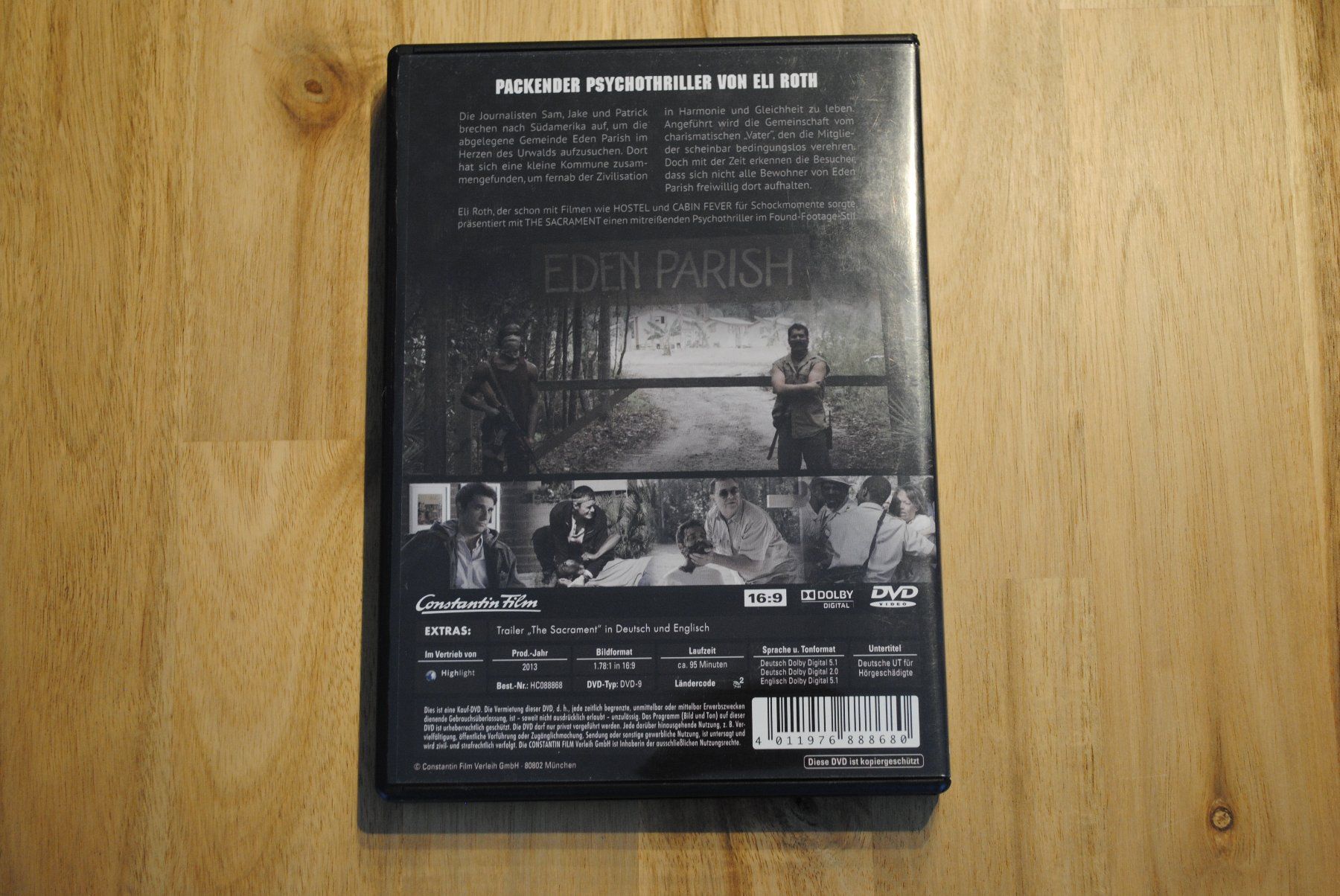 Tutti i DVDs: The Sacrament – Usato da Olten venduto da prusik02 2