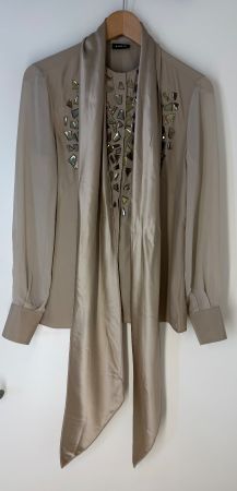 Akris Seidenbluse Gr. 36 - 100% Seide - 1x getragen