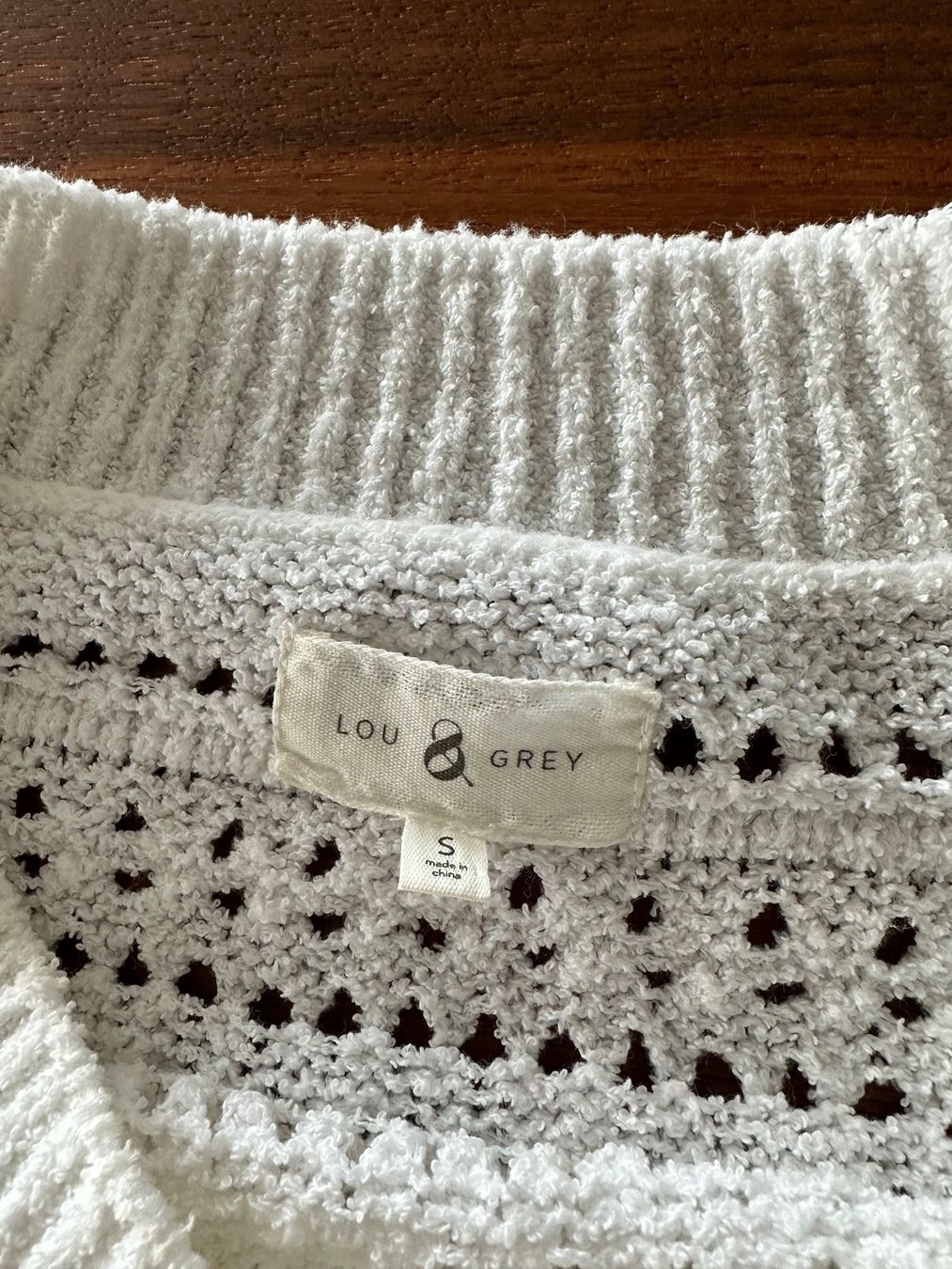 Pulls & Sweat-shirts: Lou & Grey Sommerpulli, weiss, S – D'occasion à Brüttisellen par Molemo 1