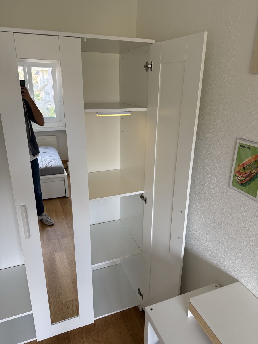 Ikea Garderobe: Wardrobe ikea brimnes – Gebraucht aus Zollikerberg von besonwsky 2