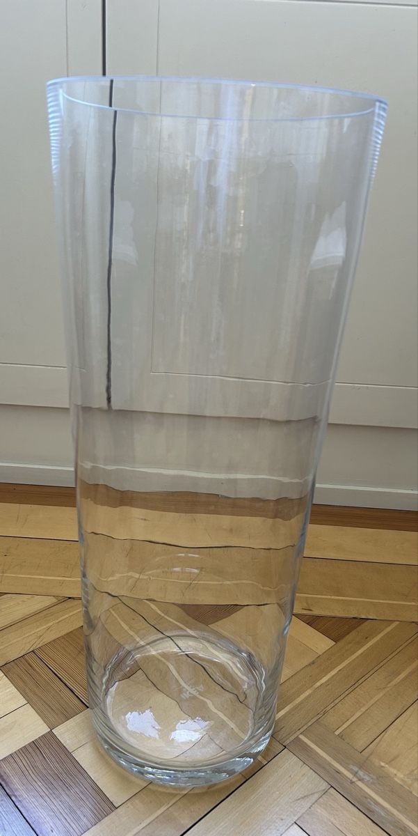 Vasi & Recipienti: Grosse Bodenvase aus klarem Glas – Usato da Zürich venduto da Sophie0569