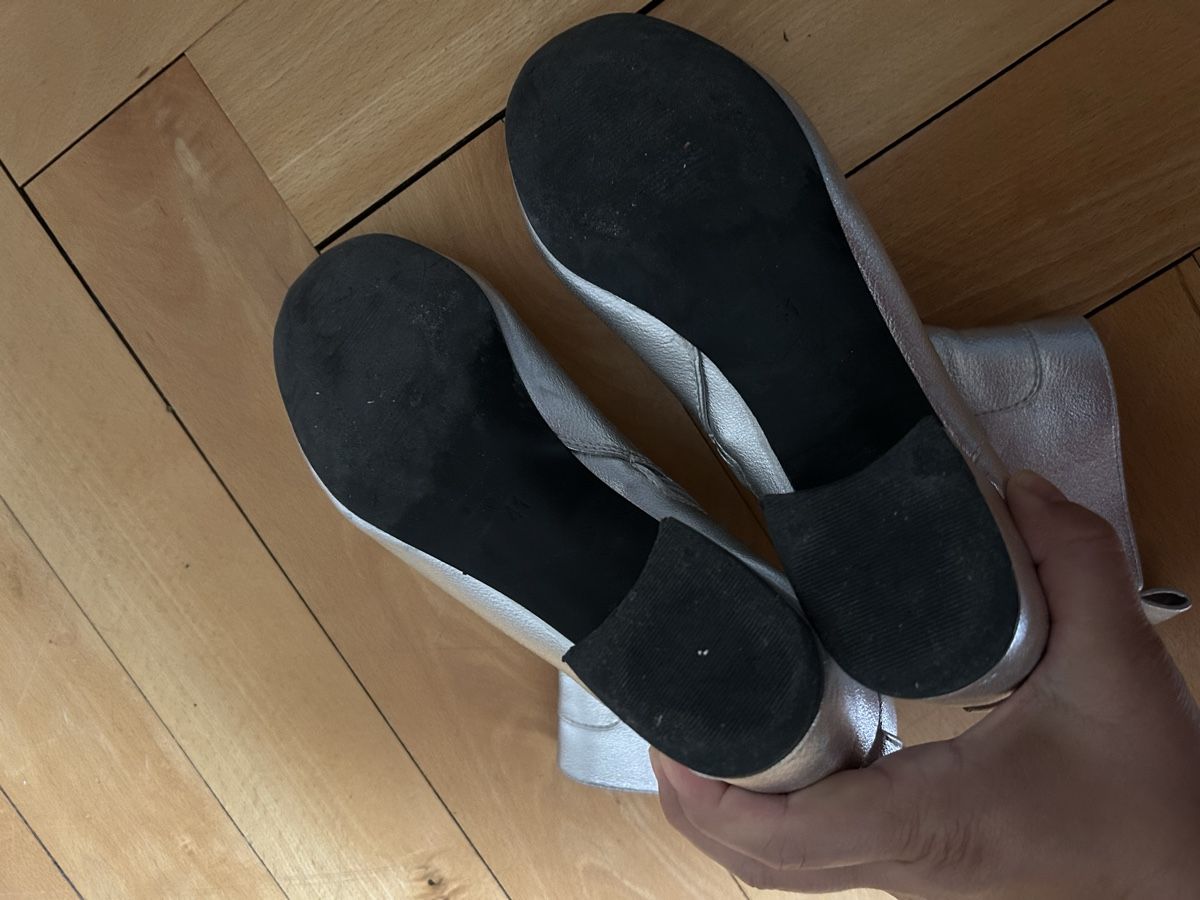 Scarpe da donna: Stiefeletten silber, Grösse 41 – Usato da Luzern venduto da bettygreen 7