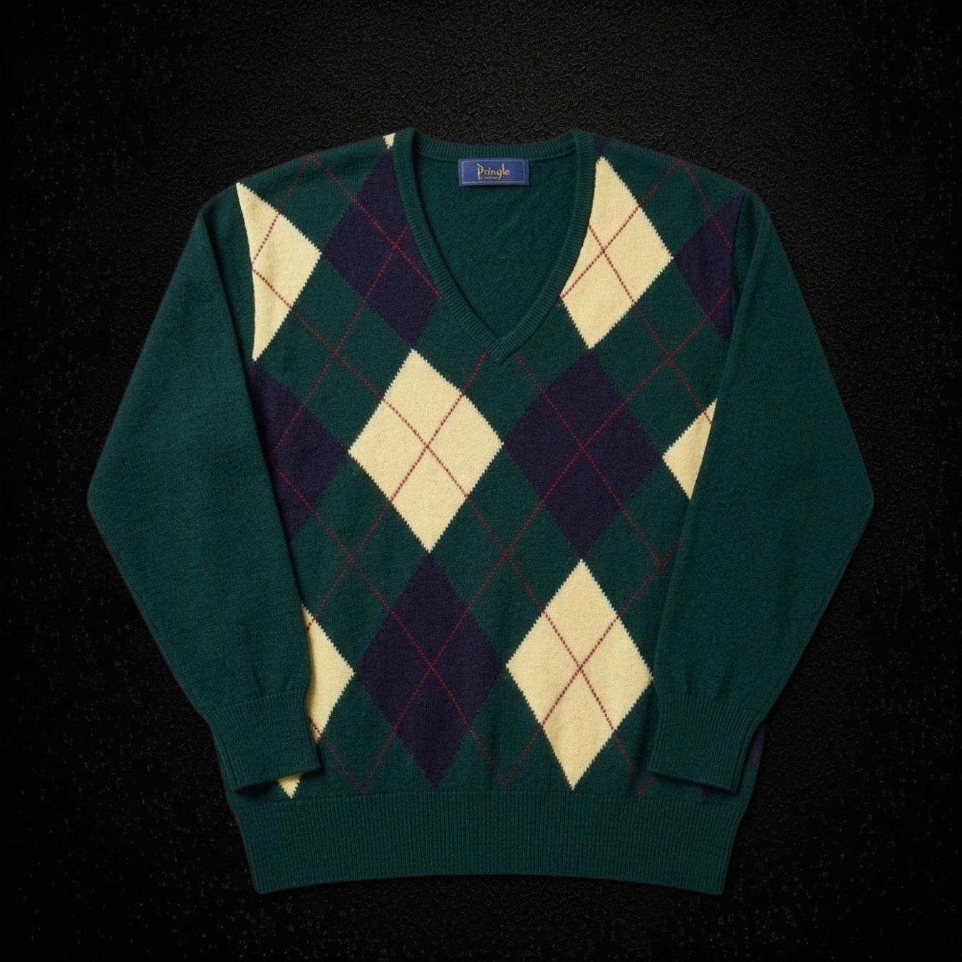 Pringle Maglioni & Felpe: Pringle of Scotland Pull Argyle Vert L – Nuovo (secondo la descrizione) da Le Locle venduto da QUALI-PRIX