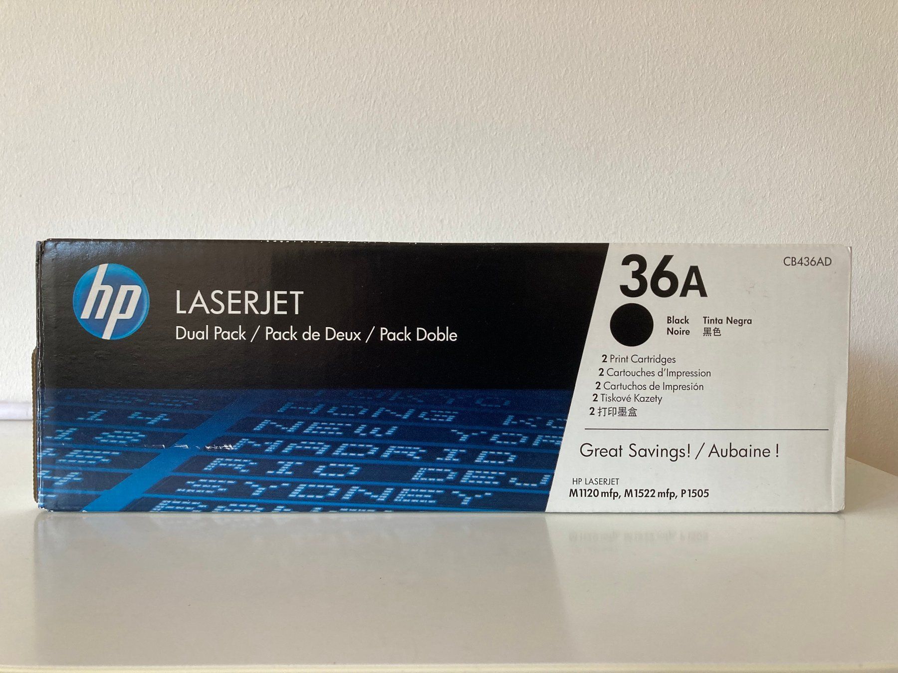 Hewlett Packard Cartouches & Toner: Original HP Druckerpatrone schwarz / 36A / CB436AD – Neuf avec emballage d'origine à Basel par bil_8mvw