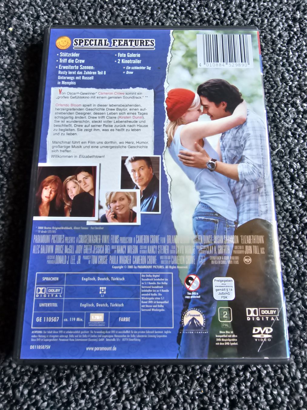 Tutti i DVDs: Elizabethtown (21416) – Usato da Ruswil venduto da jan_bxl5 1