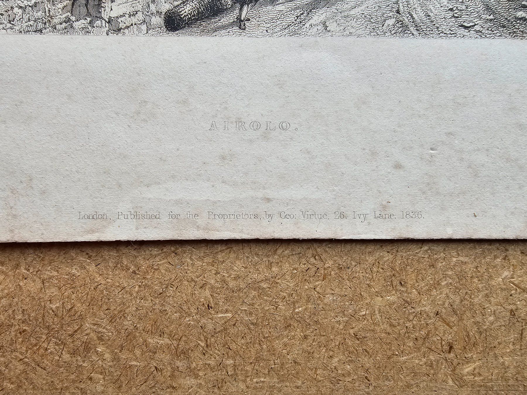 Gravures: Stich Airolo – D'occasion à KRIENS par Eisvogel4 3