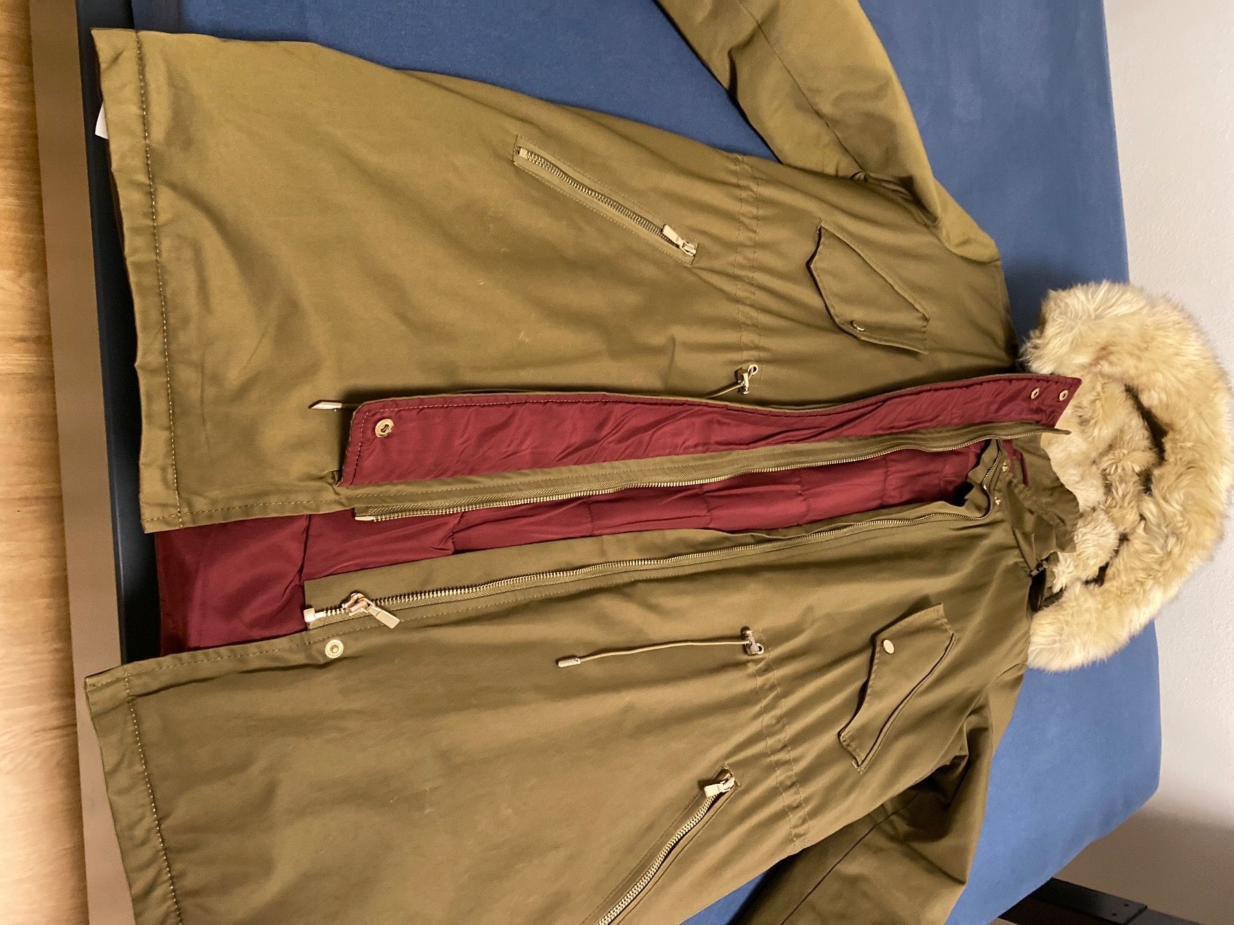 Mango Mäntel: Warmer Winterparka mit Pelzkragen Gr. M – Neu (gemäss Beschreibung) aus Zürich von Hamere 7