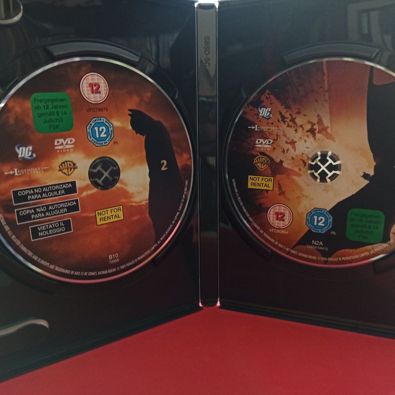 Tutti i DVDs: Batman Begins (2-Disc Special Edition) – Usato da Dübendorf venduto da kb86_MOVIE 3