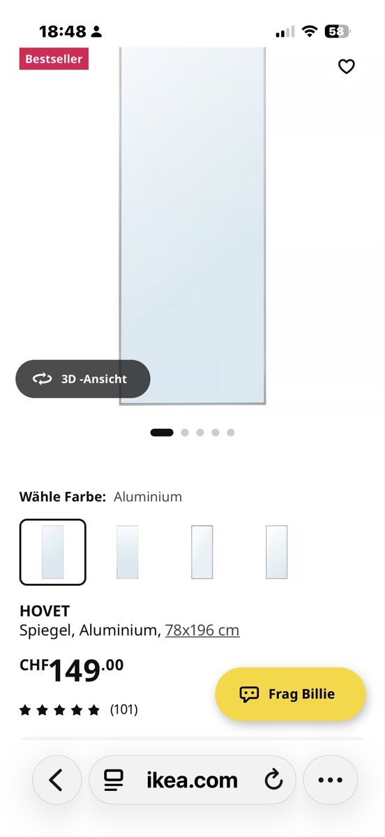 Spiegel: 2 Spiegel  – Gebraucht aus Winkel von Olirickli05 2