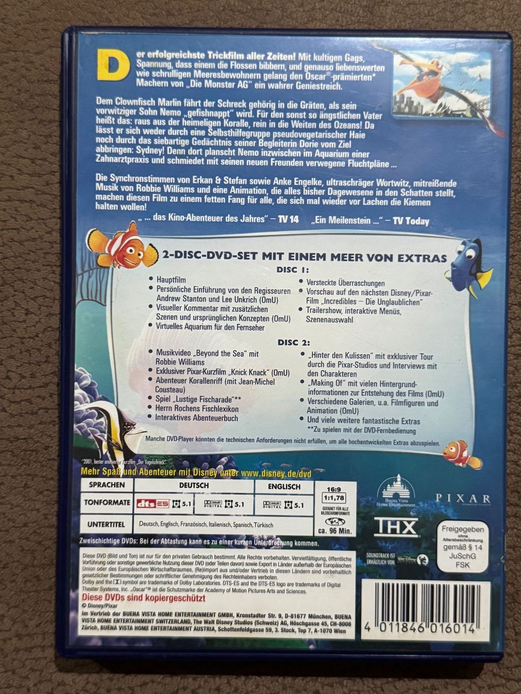 Alle DVDs: Findet Nemo – Gebraucht aus Dietikon von MuNathy 2