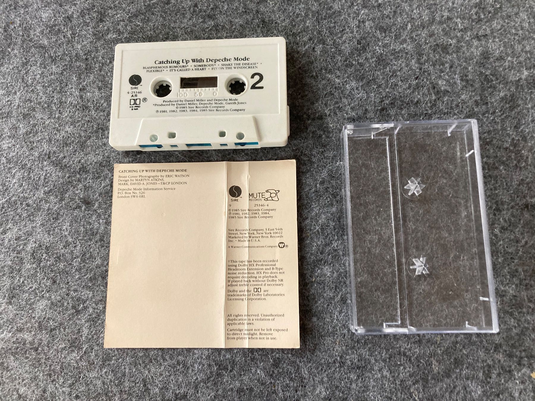 Musicassette: Depeche Mode - Catching Up With Depeche Mode (MC) – Usato da Fribourg venduto da Karushi 4