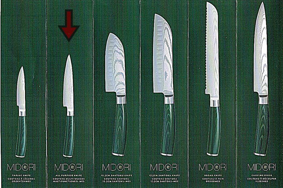 Coltelli da cucina: Amefa-Richardson Damast Allzweckmesser – Nuovo e nell'imballaggio originale da Wettingen venduto da kochshop 3