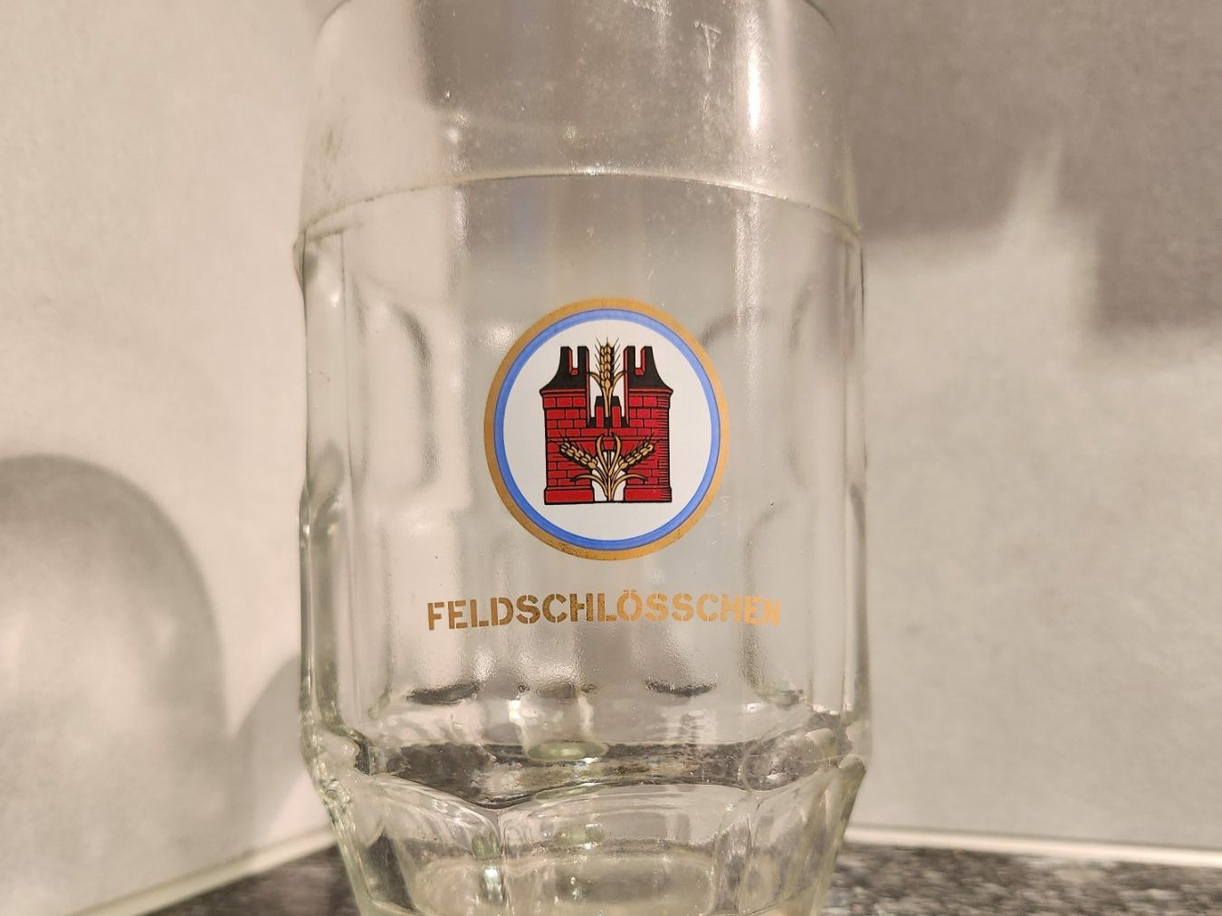 Feldschlösschen Bicchieri: Chope Feldschlösschen Bier – Usato da Sierre venduto da Lys1954
