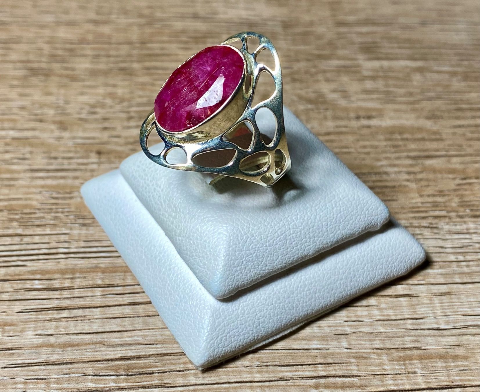 Ringe: natürlicher Rubin - 925 Silber Ring orientalisch – Neu und originalverpackt aus Laax von Kiki_Kingdom3 7