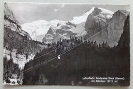 Luftseilbahn Kandersteg-Stock (Gemmi) mit Balmhorn
