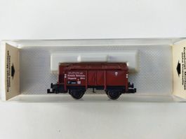 Klappdeckelwagen der DR von Fleischmann N, Fabrikneu