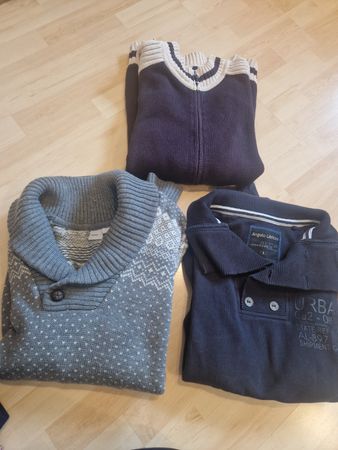 3 Herrenpullover Gr. XL / L für Herbst/ Winter